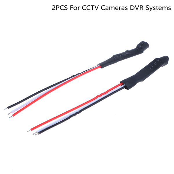 IC MINI CCTV Højfølsom Mikrofon Sikkerhedskamera til CCTV Ca Sort