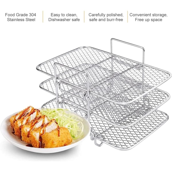 IC Ninja Air Fryer Multi-Layer Air Fryer Tillbehör Air Fryer Rack