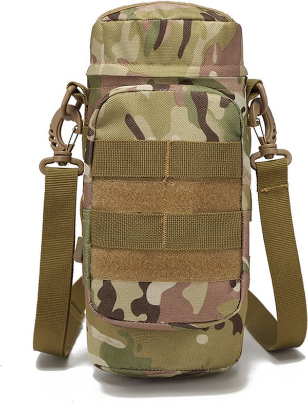 1-pack - Taktisk - flaskhållare - väska - militär - dricksflaskväska - vattenflaskhållare - camping - resor
