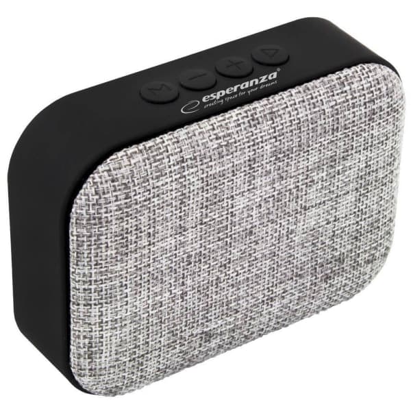 IC Esperanza - Bluetooth Højttaler med FM Radio - Grå CNMR sort