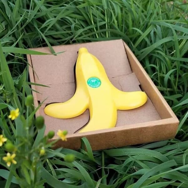 Banana Door Stop Windshield Wedge - New and Fun Fruit Shaped Door Stop