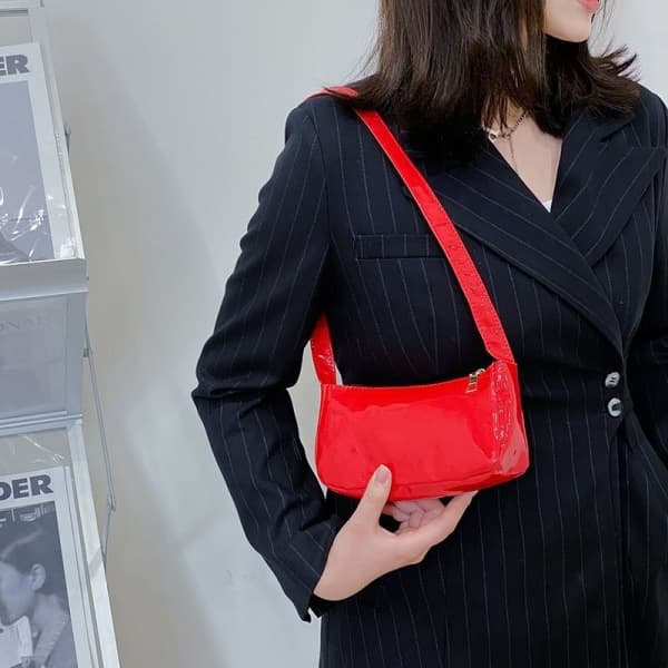 IC Dammode Tyg Baguette Bag Underarm Bag Hand Single Shoulder Bag