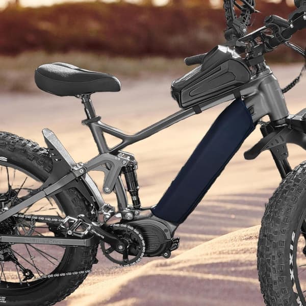 styck - Skyddsskydd - cykelbatteri - batteriskydd - dammtätt - passar - ramar - med - omkrets - 28 - 36 - cm - (grönt)