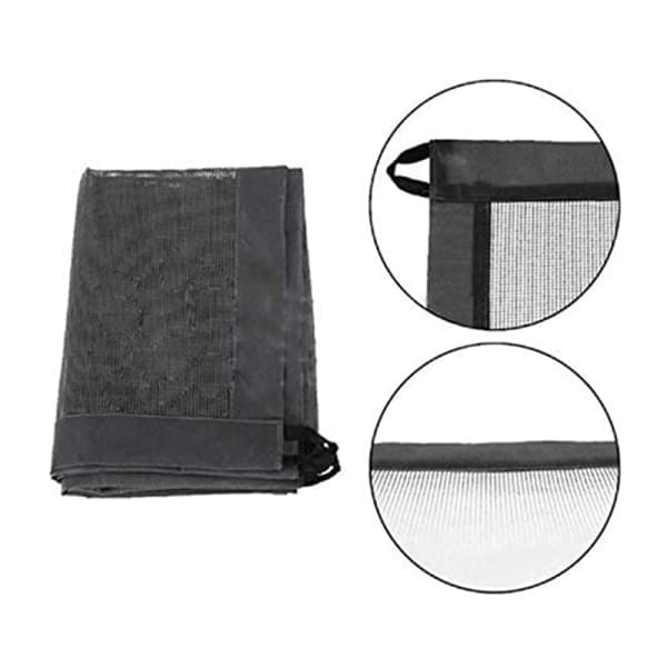 IC Bærbart kæledyrsbarrierehegn Sammenklappeligt ventilerende Mesh Hundegitter Pe 180*72cm