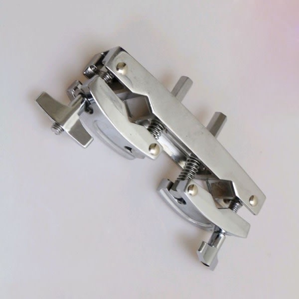 IC Silver Multi-Clip, justerbar Quick-Release Multi-Clip-struktur, tillverkad av högkvalitativt rostfritt stål, cymbalstativ stativ stativ stativ