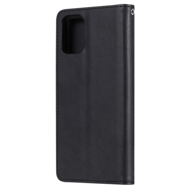 IC Samsung Galaxy A71 - 2-i-1 magnetfodral / plånboksfodral - Svart Svart Svart