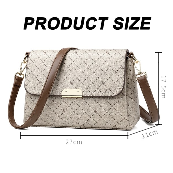 IC Crossbody-väskor för kvinnor, axelväskor, justerbara Khaki