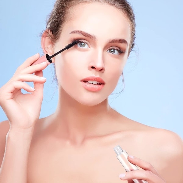 10 kpl Tom Mascara -putki ripsiharjalla Muovi Eyeliner -putki Säiliö Täytettävä (10 ml)
