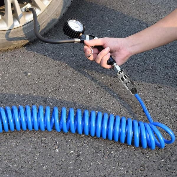 PU Luftkompressorslange 6m Eksplosjonssikker 1/4 "