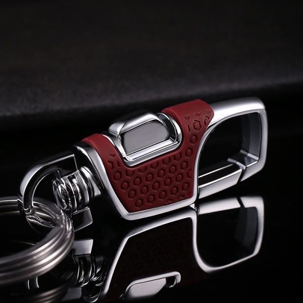Cars Keychain Heavy Duty Car Keychain for män och kvinner - Röd IC