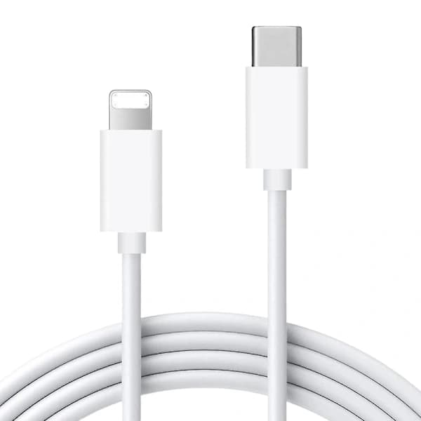 Charging Cable for iPhone 14/13/12/11/Pro - Extra Long Lightning Charging Cable, 2-pack, Reinforced Stress Points for Outdoor Adventures (0.9m).