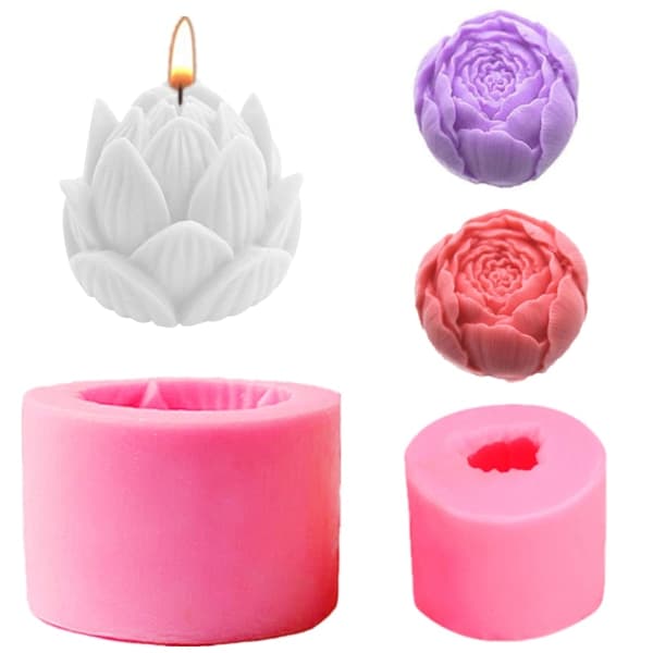 IC Lotusblomst & Roseforme til Chokolade