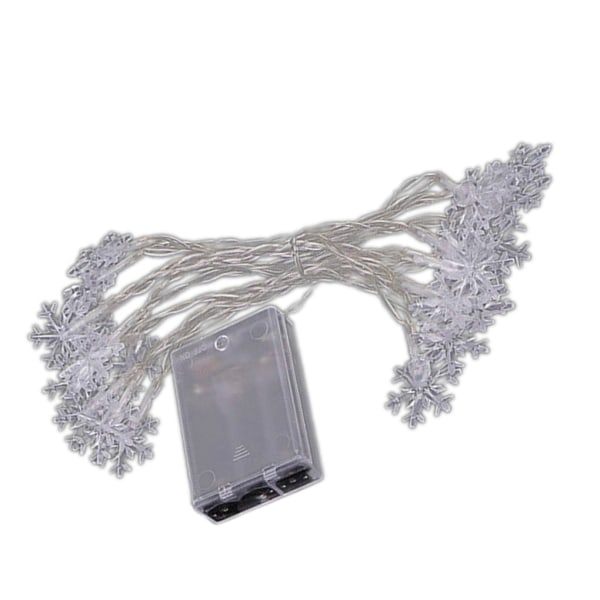 IC 20/50/80 Snöflinga Fairy Lights String Julgran Julfest 5M 50LED