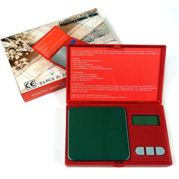 IC Pocketvåg Digital 500g/0,01g