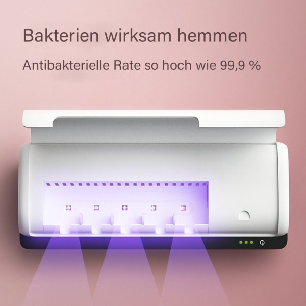 IC CNE UV Tandborsthållare Sterilisator, Badrumstandborste