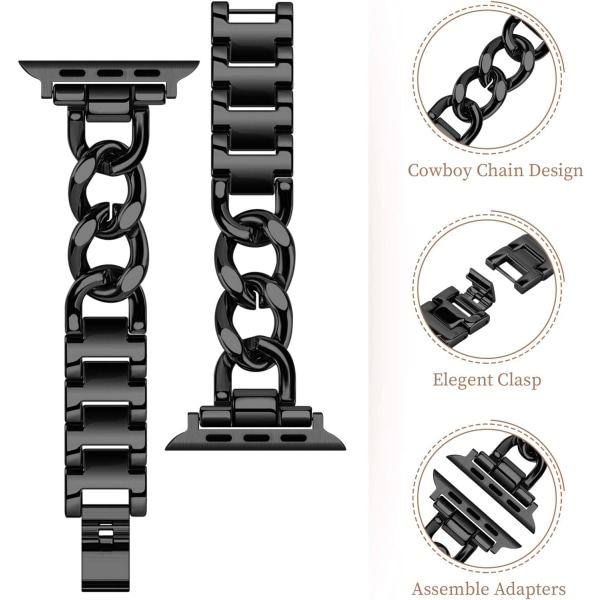 IC Band i rustfrit stål til Apple Watch Band 42mm 44mm