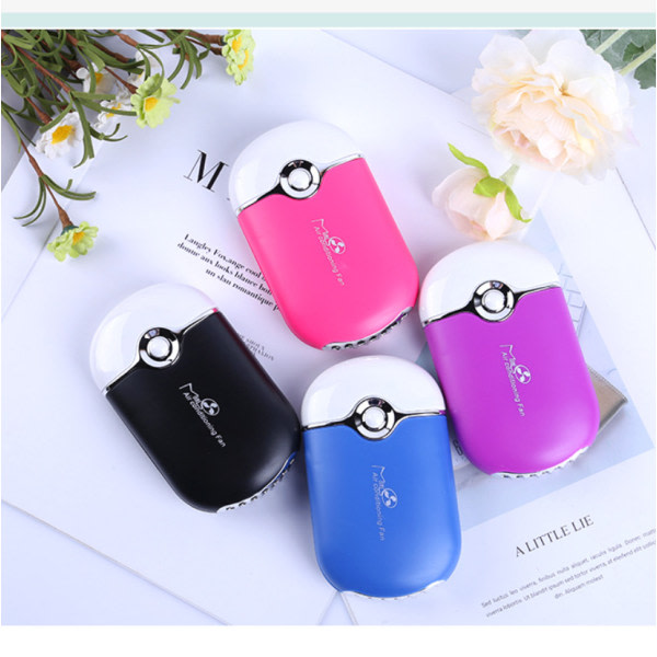 IC Mini USB-vifte for vippeforlengelse (lilla)