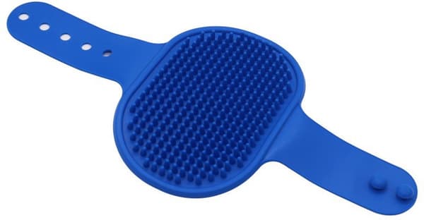 Dog Brush - Dog Comb - Bath Brush - Pet Shampoo - Softening - Massage Rubber Comb - with - Adjustable - Ring Handle - Long