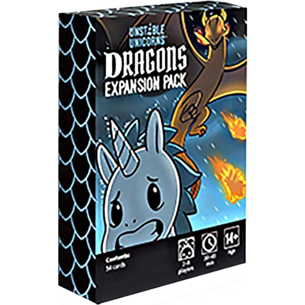 6-pakning Unstable Unicorn Solitaire Game Set - Strategispill for voksne, for å supplere Base Unstable Unicorn Solita