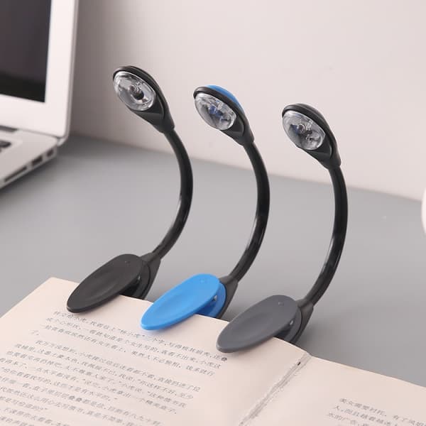 IC Boklampe - Leselampe / LED-lampe med klemme - Lampe til