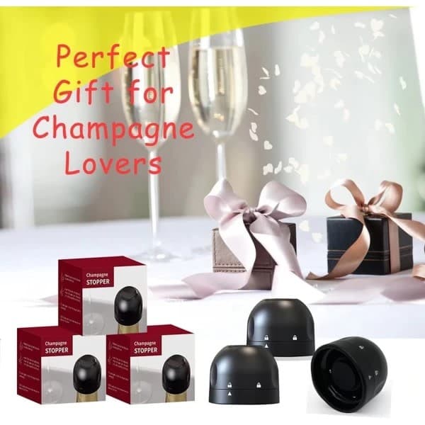 IC Champagne / Vakuumprop - Stopper Sort Champagne