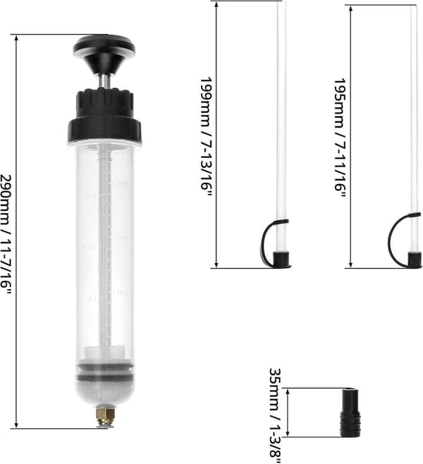 Vätskeuppsamlingsbricka - bilunderhåll - oljepumpar - bromsvätska - transmissionsolja - 200ML