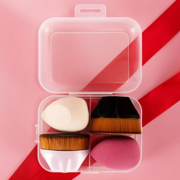 IC 4st Foundation Brush No Trace Makeup Sponge Set Makeup Tool Ma