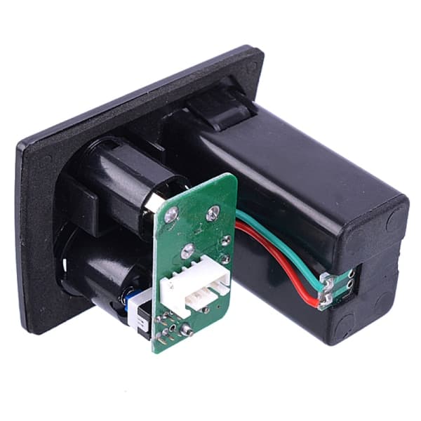 IC Gitar Pickup-etui Plast 9V Gitar Batteriboks Pickup
