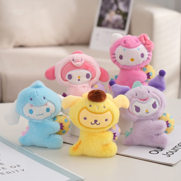 IC Piirretty Kawaii Pehmolelut Pehmeä PP-puuvilla Nukke Ripustuslelut e B C