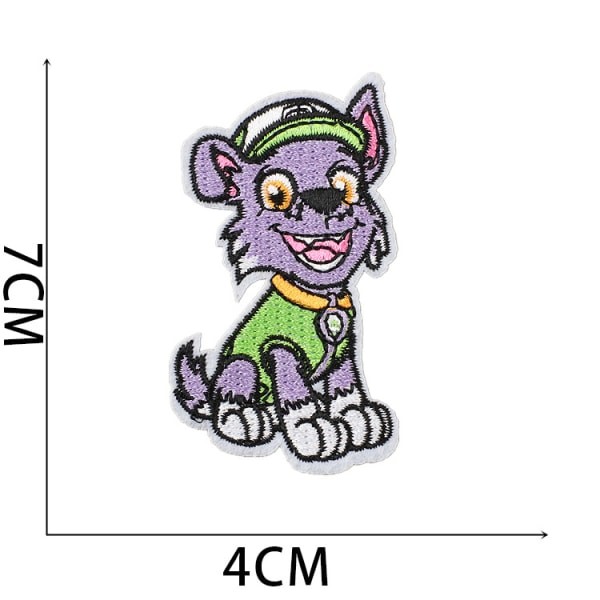 IC 24 ST Wangwang Team Broderet Stof Patch Stickers Marvel Karakter Patch Stickers