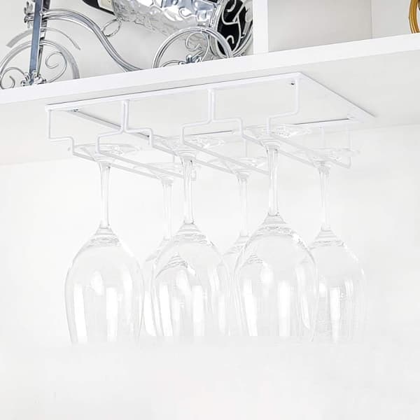 Vinglassstativ - Metall Underskap Henge Stemware Holder