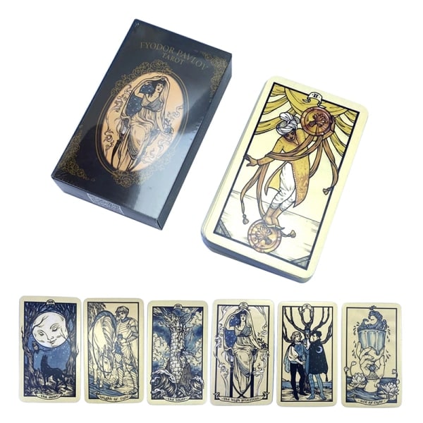 IC Fyodor Pavlov Tarotkort Profetia Öde Spådomsdäck Familj P Flerfärgad one size