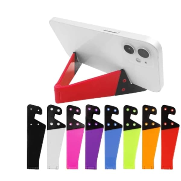 IC 8 stk Lommestørrelse Farverige Foldbar V-formet Telefonholder