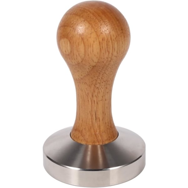 IC Espresso Tamper i rustfrit stål 57,5 mm base kaffebønnepress