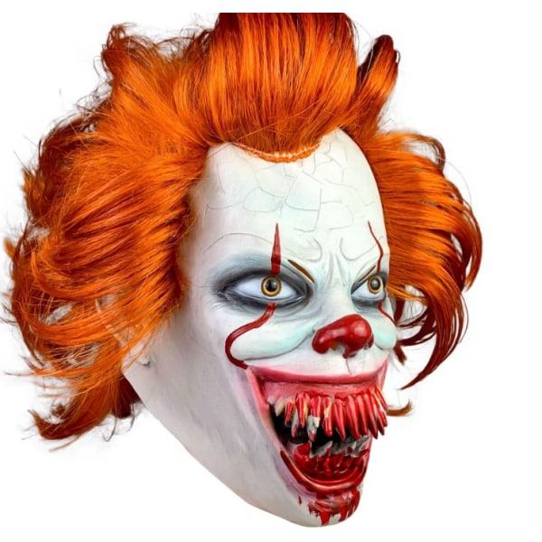 IC-klovni hehkuva naamio kauhupääpanta cosplay halloween pääpanta kauhumask