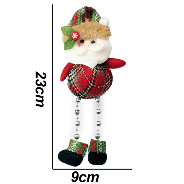 IC Sød Julepynt, Tartanstof Perler Ben Dukke Tegneserie stil 1