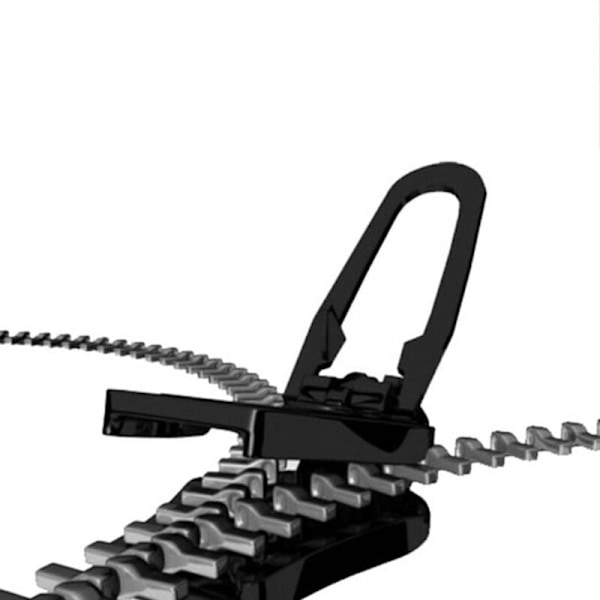 6 stk. Universal Instant Fix Lynlås Reparationssæt Udskiftning Lynlås Slider Tænder Lynlåse Flot design..DEBUNS