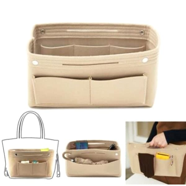 IC Handväska Organizer Väska Handväska Insättningsväska för Kvinnor A7(30*18*12CM)