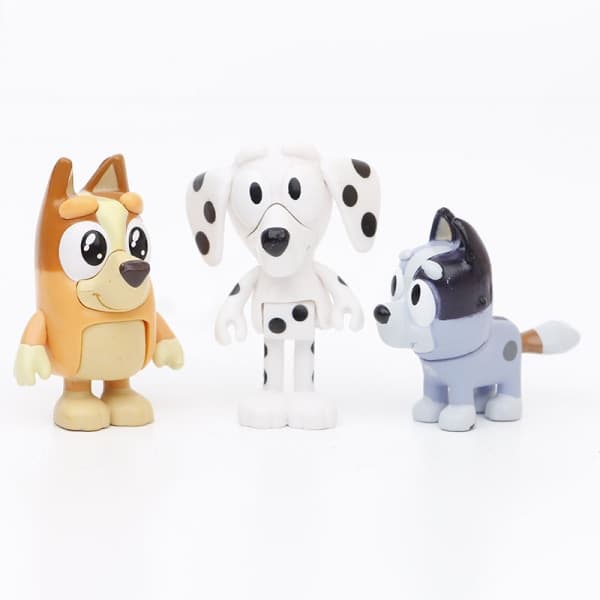 IC 8/12 st Tecknad animation Bluey Lekset Modell 12ST