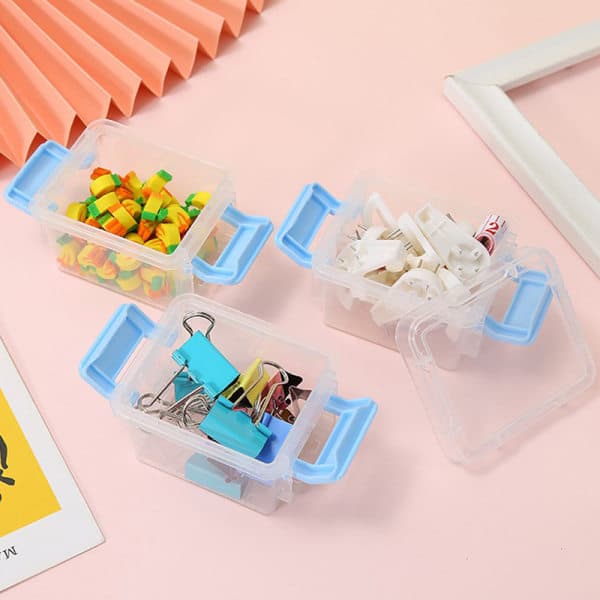 IC Creative opbevaringsboks Mini e Desktop opbevaringsboks Hjem opbevaring Ac Grøn