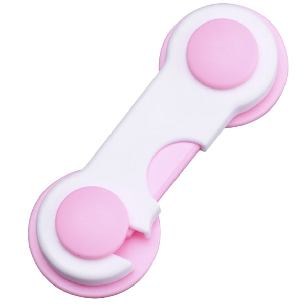 IC 15-pak baby Stærke selvklæbende skabslåse Rosa 15 stk