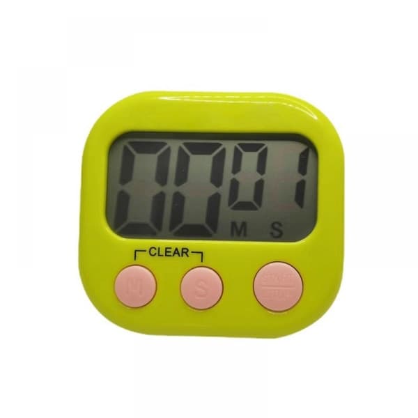 IC Radiostyrd vekkerklokke, magnetisk digital timer, kjøkken
