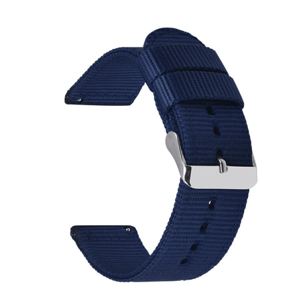 IC Watch 4-pack 20 mm NATO-rem Swiss Zulu Ballistic Nylon Bands Rem med rostfritt stålspänne