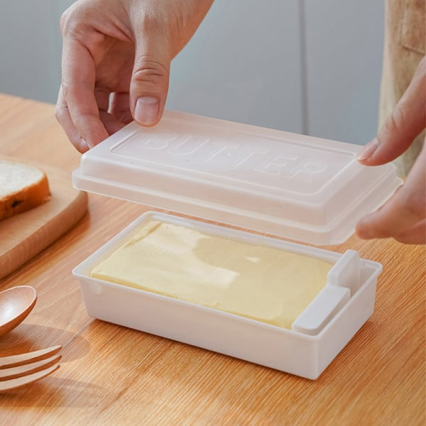 IC Smörrätt Smör Färskhållningslåda Med ter Slicer Bänkskiva