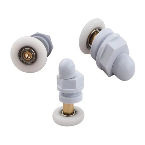 4-pack Duschdörr Hjul 25mm Duschdörrsrullar