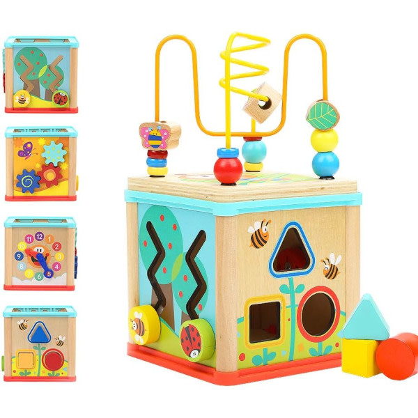 IC Kubleksaker, Montessori-träleksaker for 1-årig pojkar og flickor
