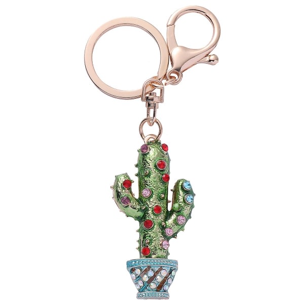 1. Cactus Design nyckelring dekorasjon Utsøkt eativa nycklar Hängande hängande nycklar prydnad for dekorasjon IC