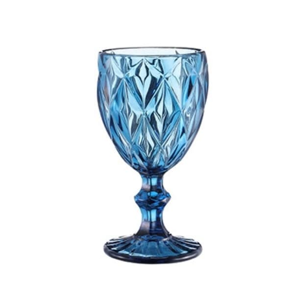 Relief Vinglass Drikkkopp Bryllup Bankett Vinglass
