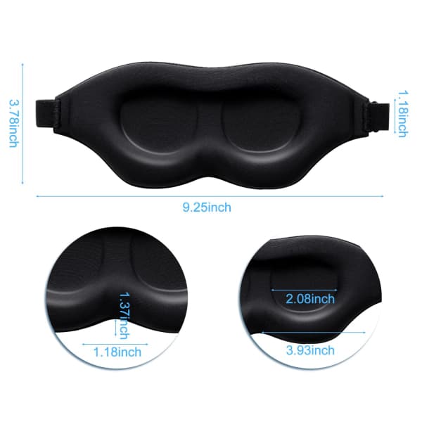 IC NOE 3D Contour Djupt Fick Lash Protector Ögonmask