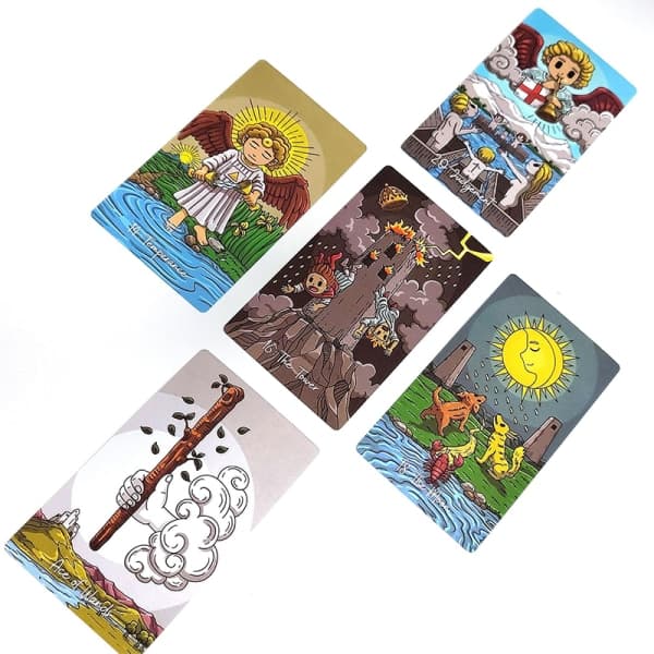 IC Smithtiny Oracle Tarotkort Underholdning Familie Festkort Bo